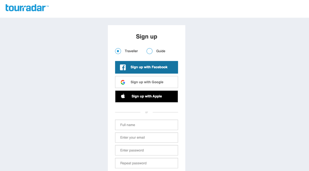 How do I log in or sign up for an account?